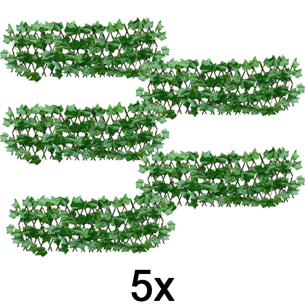 5x Recinzione decorativa e pratica per terrazza e giardino | GREENFENCE