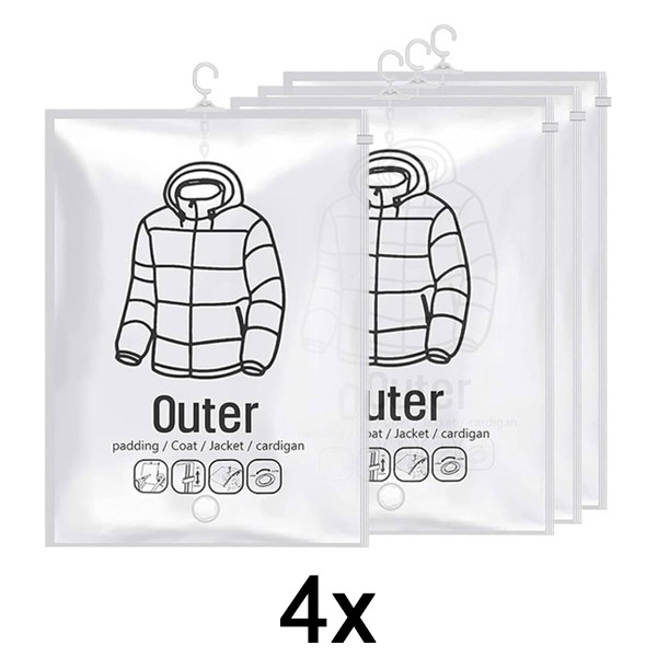 1x Sacchetti sottovuoto da appendere – (4 pz) | VACUHANG